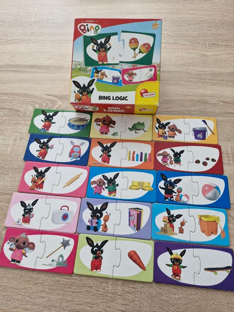 Bing Logic Puzzelspel voor Kinderen, Kinderen en Baby's, Speelgoed | Educatief en Creatief, Ophalen of Verzenden, Gebruikt, Puzzelen