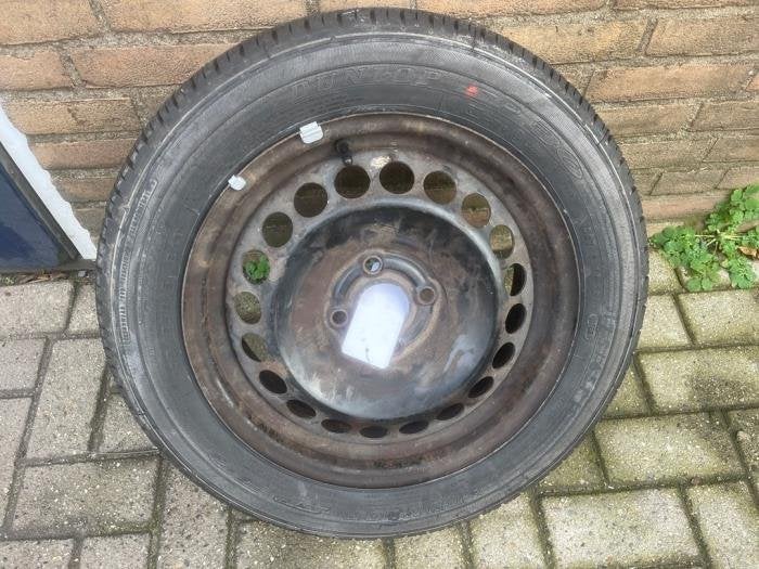 Krikset + reservewiel van een Opel Corsa, Gebruikt, -, Verzenden, -
