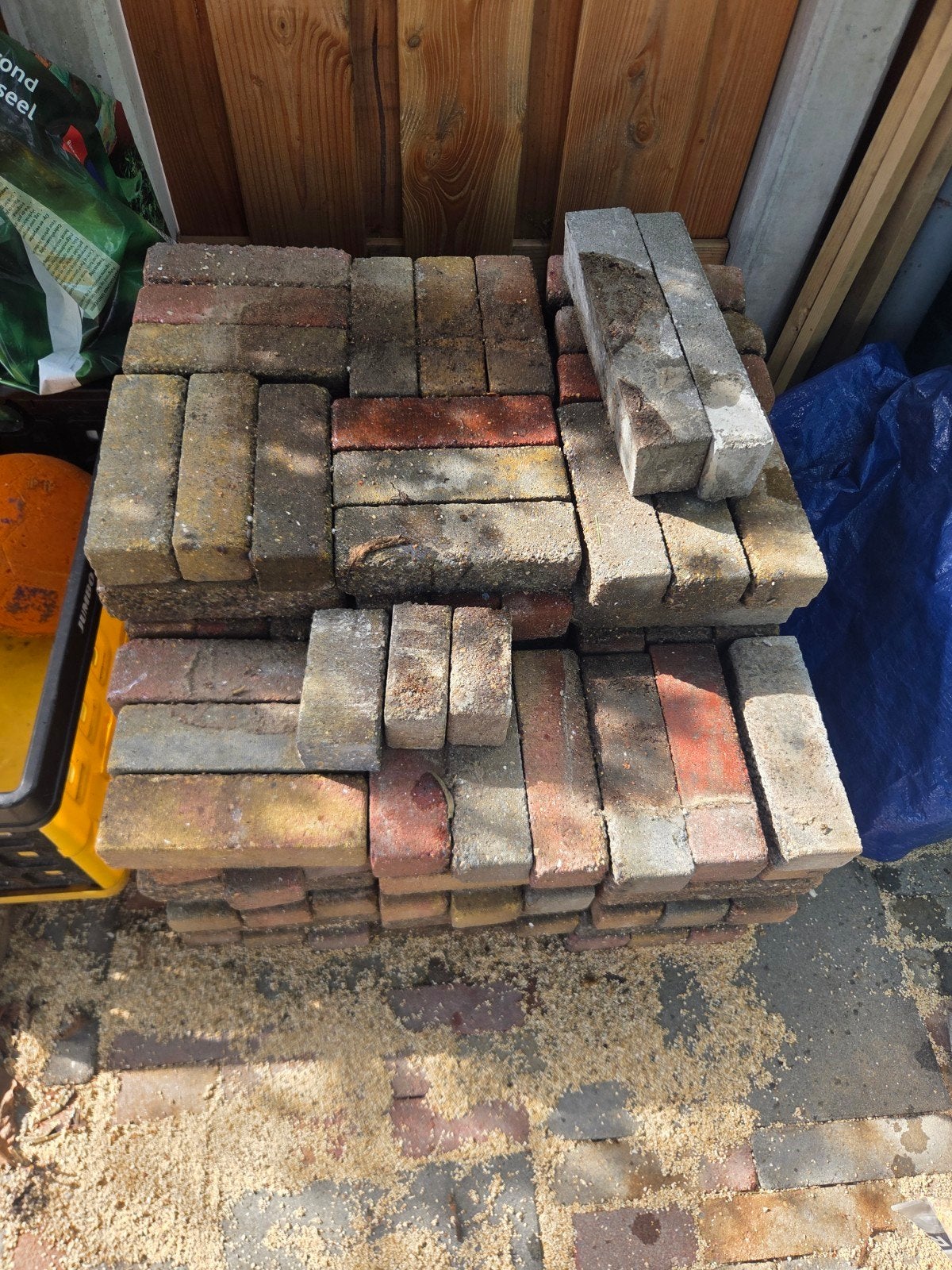 Klinkers, Ophalen, Gebruikt, Beton, Klinkers