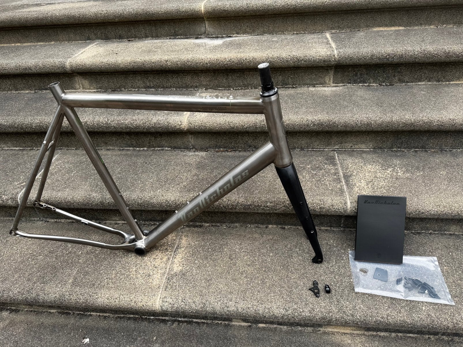 Titanium frame Rowtag Van Nicholas 64 XXL, Verzenden, Zo goed als nieuw, Frame, Titanium