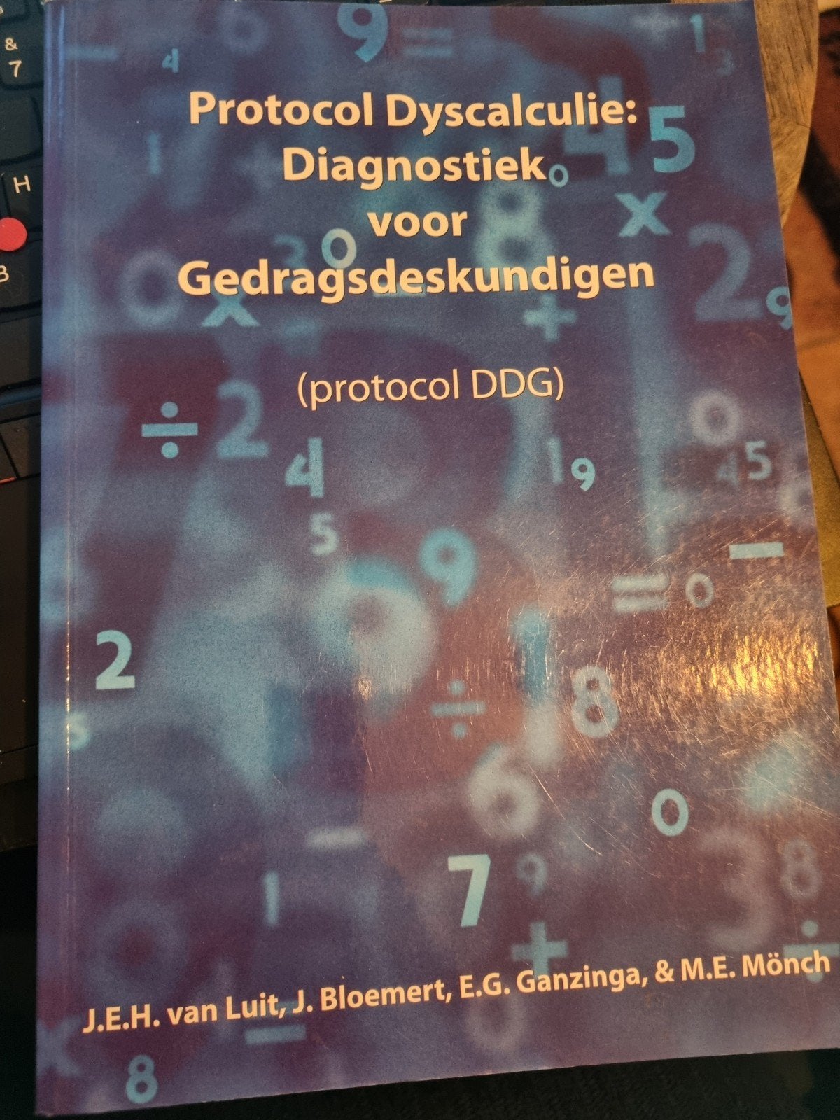 Protocol dyscalculie, Verzenden