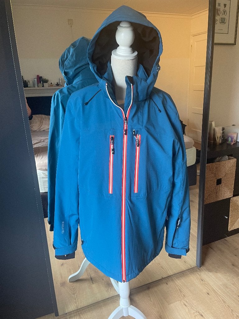 Killtec skijas heren blauw nieuw met kaartjes maat L, Overige merken, 100 tot 140 cm, Nieuw, Ophalen of Verzenden