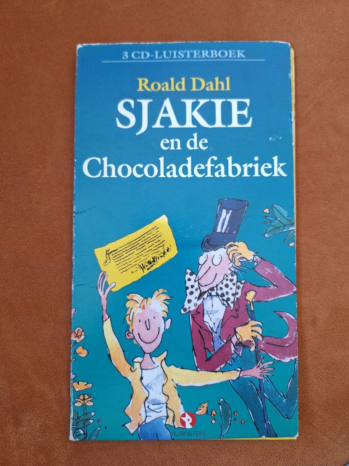 Roald Dahl - Sjakie en de Chocoladefabriek (Luisterboek), Ophalen, 6 tot 9 jaar, Gebruikt, Luisterboek