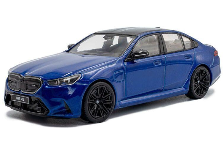 BMW M5 G90 Sedan 2024 Marina Bay Blue – Solido 1:43, Ophalen of Verzenden, Nieuw, Auto, Solido