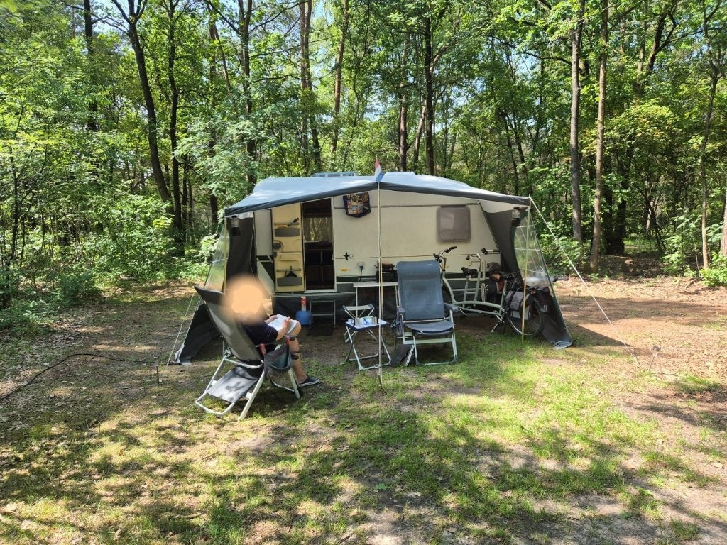 Caravan Chateau Calista (2003), Ophalen, Gebruikt