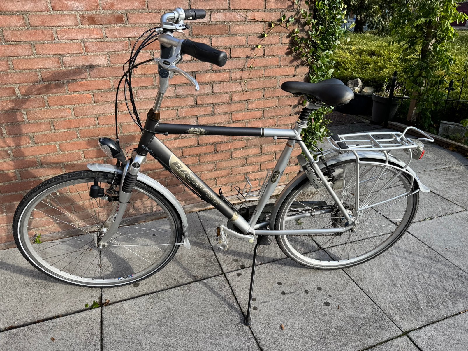 Batavus Alabama 28 inch hetenfiets 24 versnellingen, Ophalen, Gebruikt, Velgrem, Versnellingen