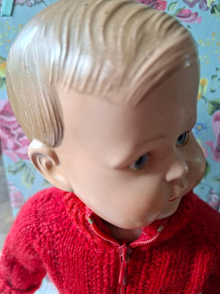 Hele Mooie oude jongens pop, TE KOOP ️❤️, Verzamelen, Poppen, Ophalen of Verzenden, Pop