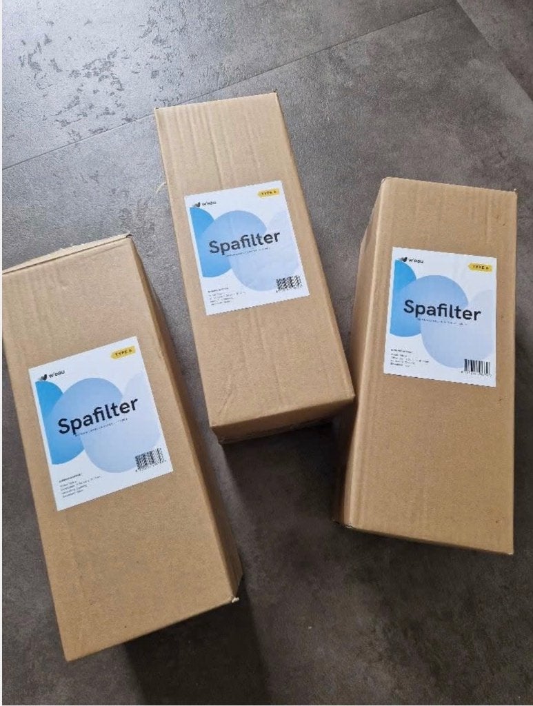 3x spa premium lamellen filter H34cm x doorsnee 13 cm, Ophalen of Verzenden, Nieuw, Filter