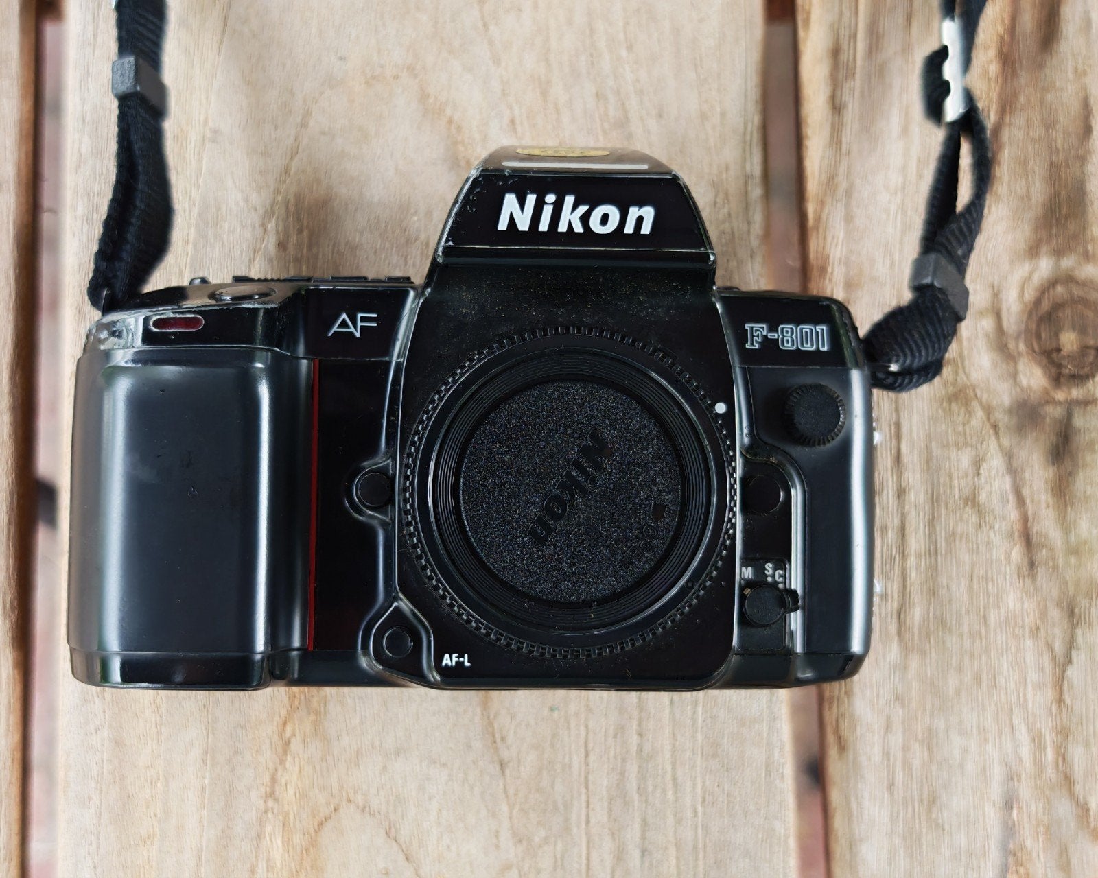 Nikon F-801 Spiegelreflexcamera - Klassieke Analoge Camera, Audio, Tv en Foto, Fotocamera's Analoog, Ophalen of Verzenden