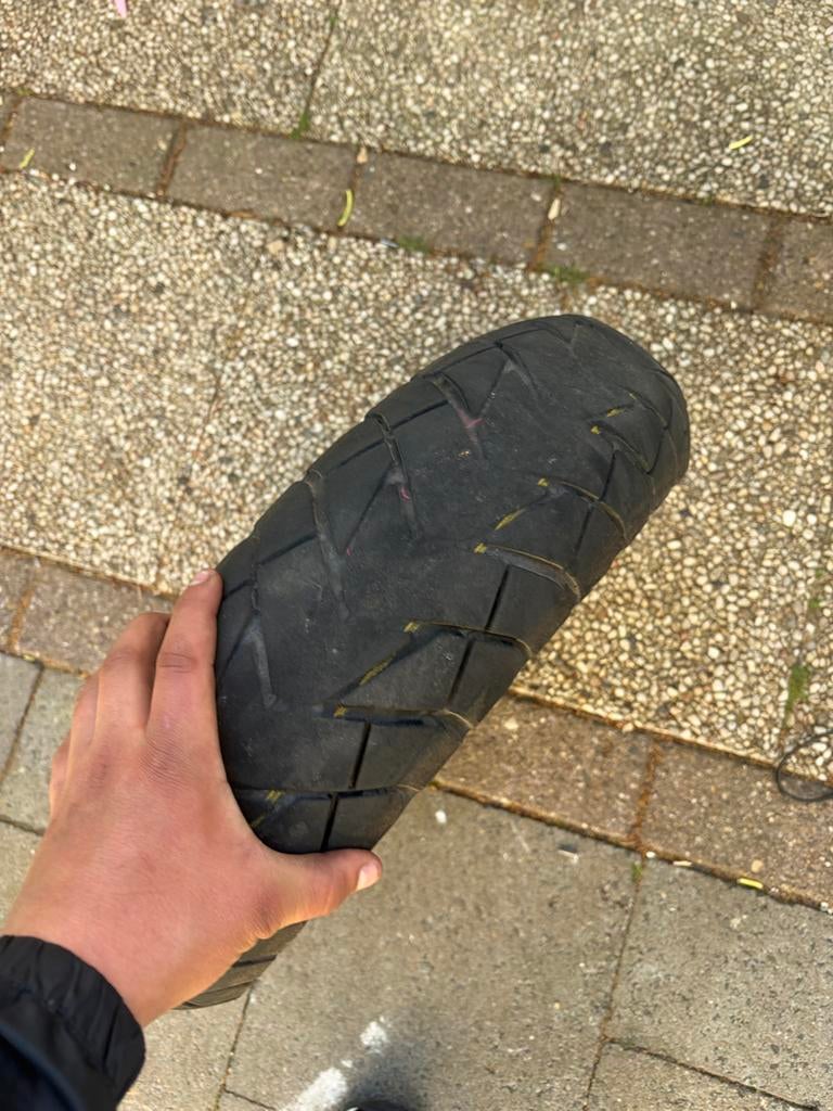 Gilera Runner achterwiel 12 inch met band, Ophalen of Verzenden, Gebruikt, Overige typen, Overige merken