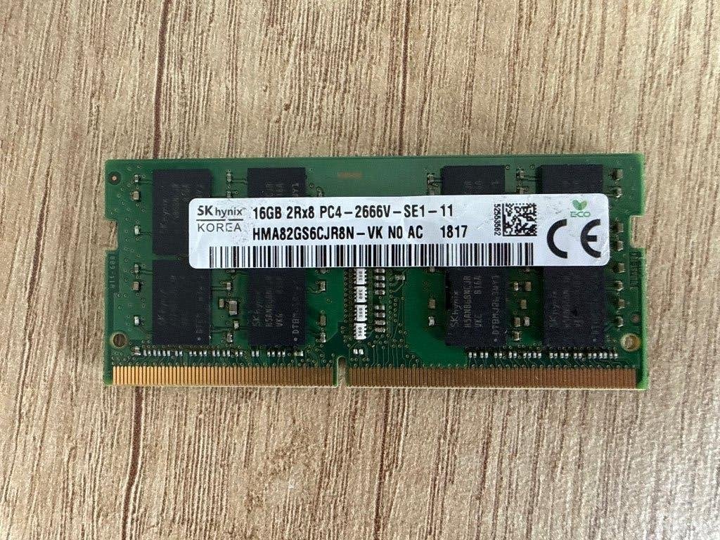 16GB DDR4 laptop ram, Computers en Software, RAM geheugen, Gebruikt, DDR4, Ophalen of Verzenden, Laptop