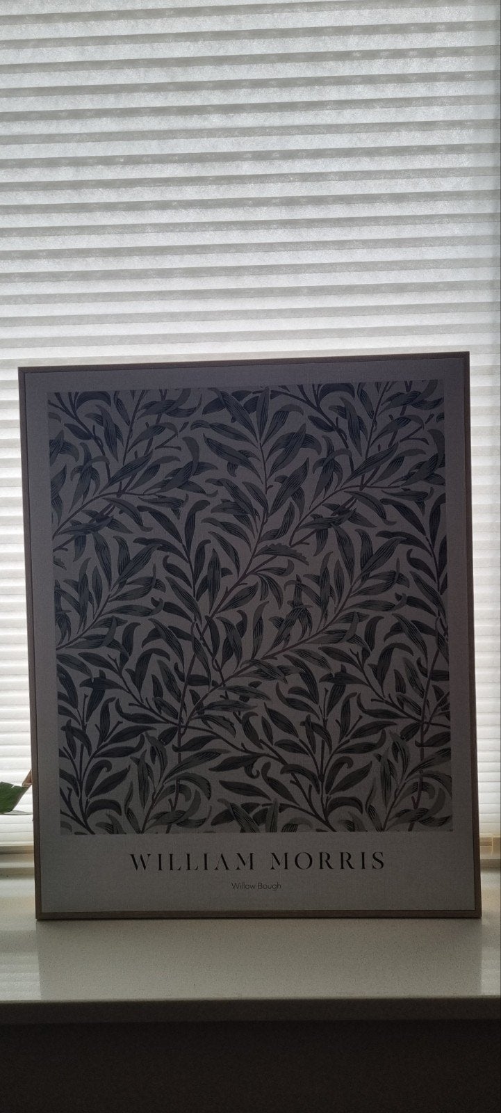 William Morris 'Willow Bough' ingelijste print, 50 – 75, Oorspronkelijke maker, Ophalen of Verzenden, 50 tot 75 cm