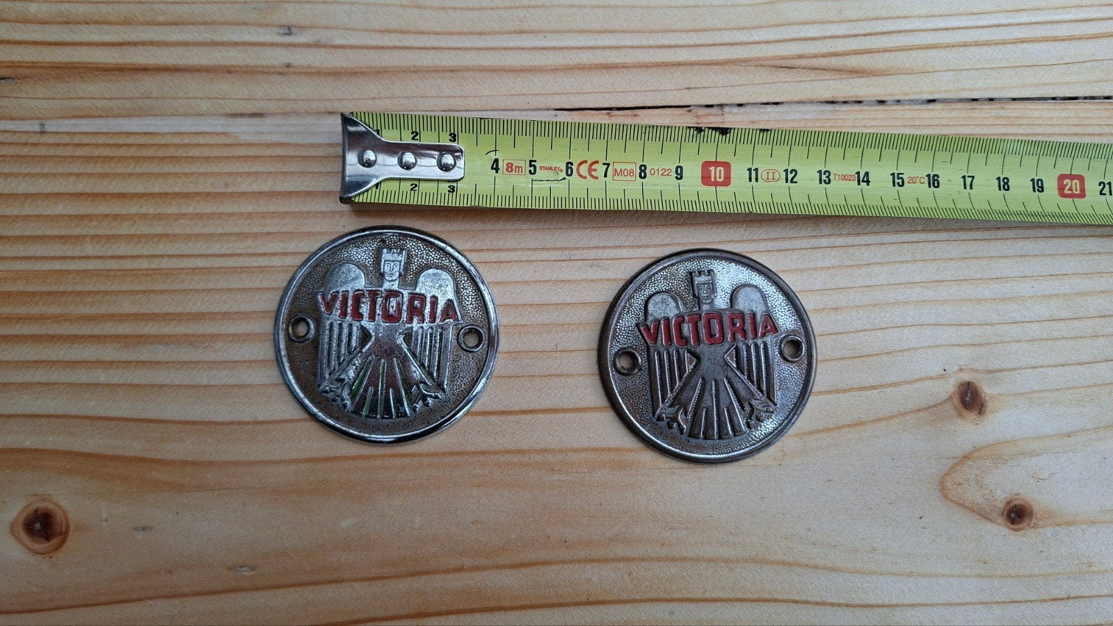 Victoria motor emblemen origineel, Motoren, Ophalen of Verzenden, Gebruikt