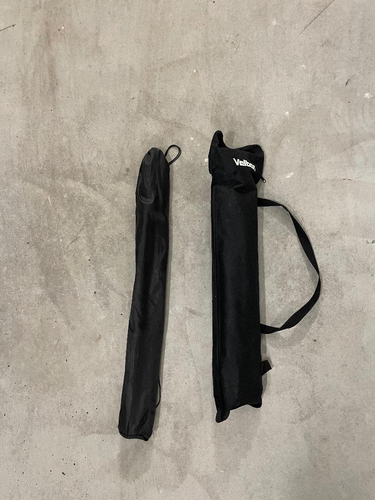 Twee statieven (camera en lamp), Ophalen, Gebruikt, 175 cm of meer, Driepoot