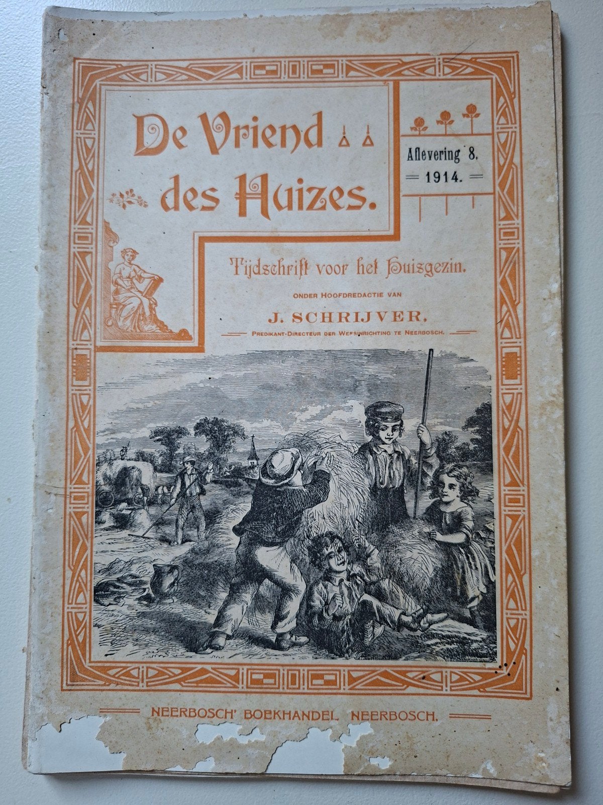 De Vriend des Huizes - Aflevering 8, 1914 - Tijdschrift, Ophalen