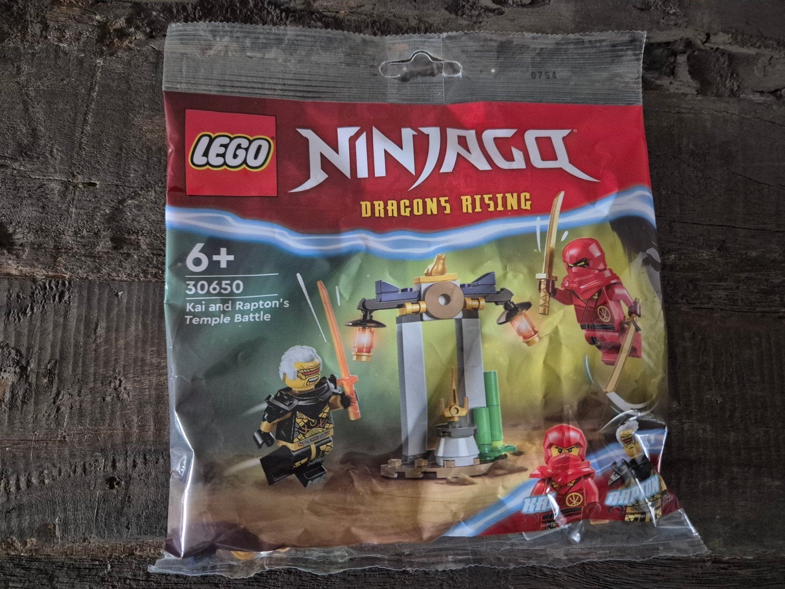 LEGO Ninjago 30650 Kai en Rapton's Tempelstrijd Polybag, Lego, Nieuw, Ophalen of Verzenden, Ongeopend/sealed