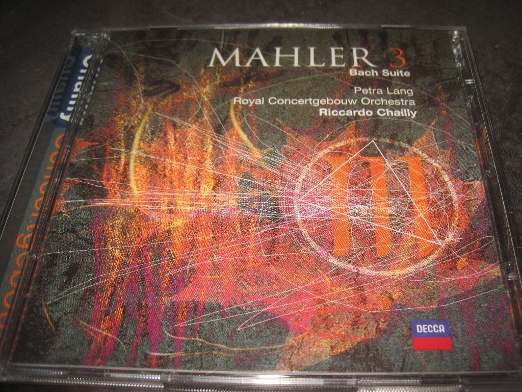 Mahler Symphony 3 Bach Suite Chailly RCO 2CD op Decca, Ophalen of Verzenden, Classicisme, Zo goed als nieuw, Kamermuziek