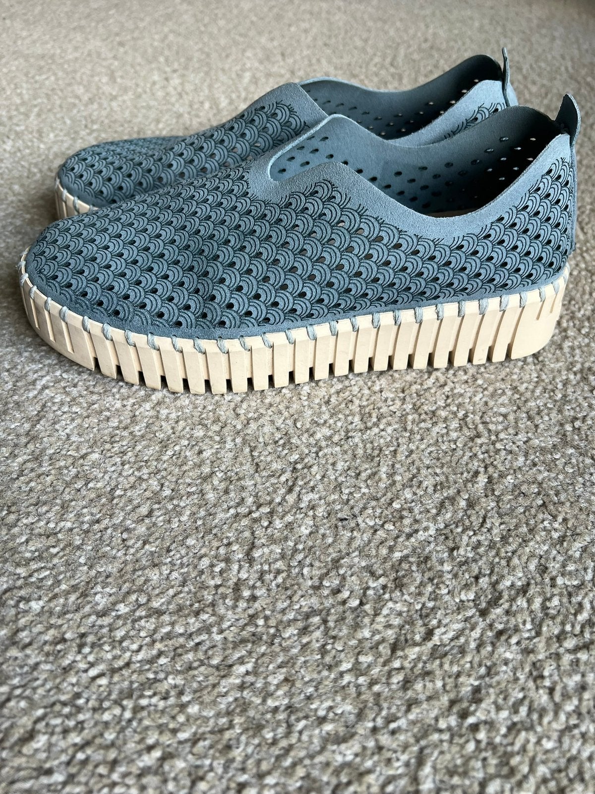 Schoenen Ilse Jacobsen 38, Ophalen, Zo goed als nieuw, Blauw, Sneakers of Gympen