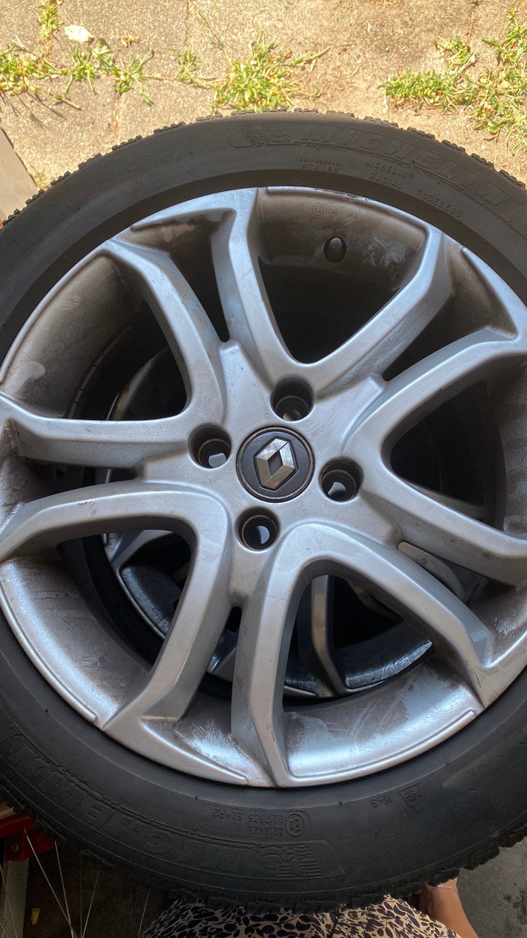 Michelin Alpin winterbanden 195/55 R16 - lichtmetalen velgen, Auto-onderdelen, Banden en Velgen, Ophalen, 16 inch, Banden en Velgen