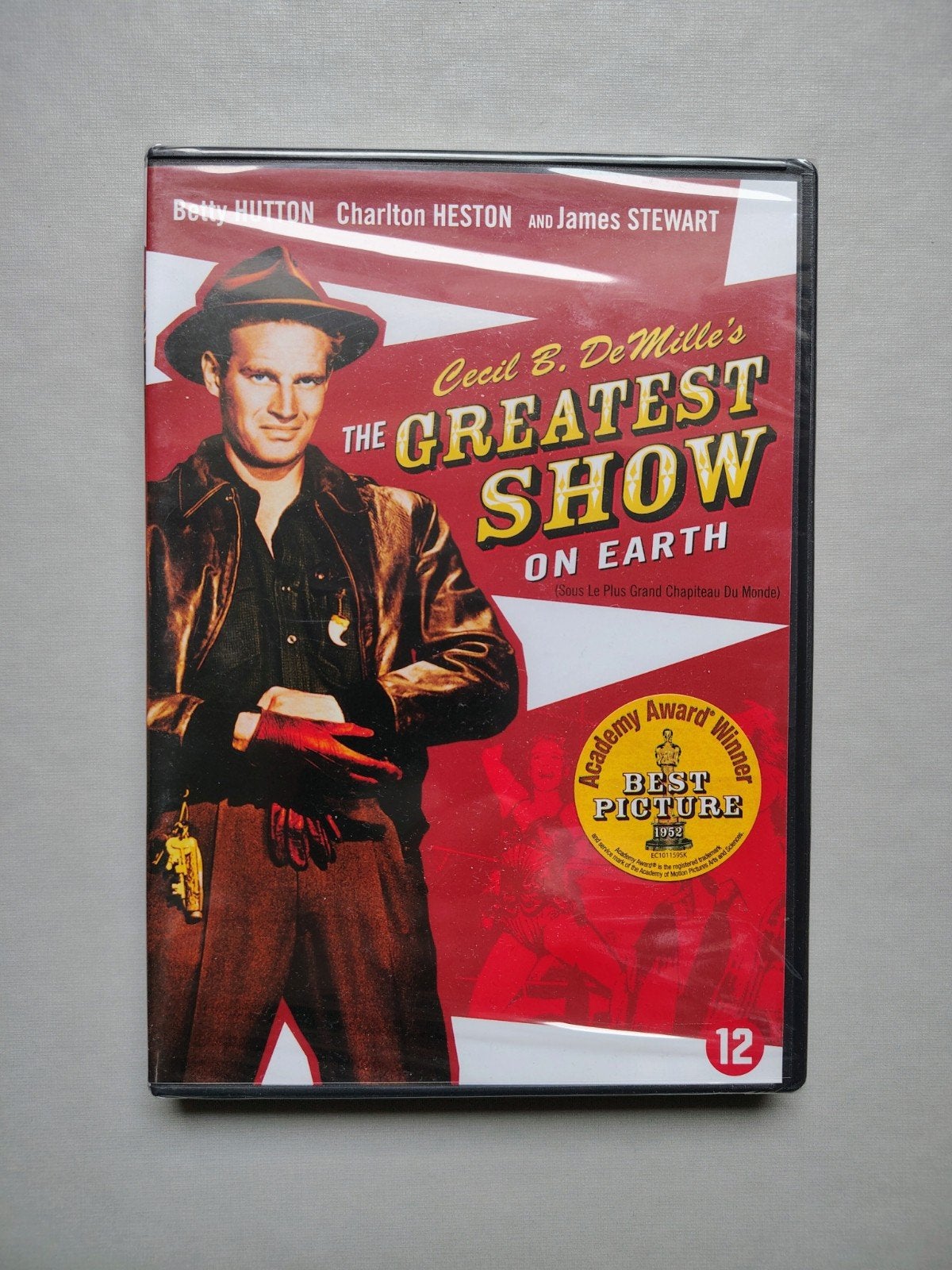 The Greatest Show on Earth (1952) (SEALED) / Charlton Heston, Verzenden, 1940 tot 1960, Nieuw in verpakking, Drama