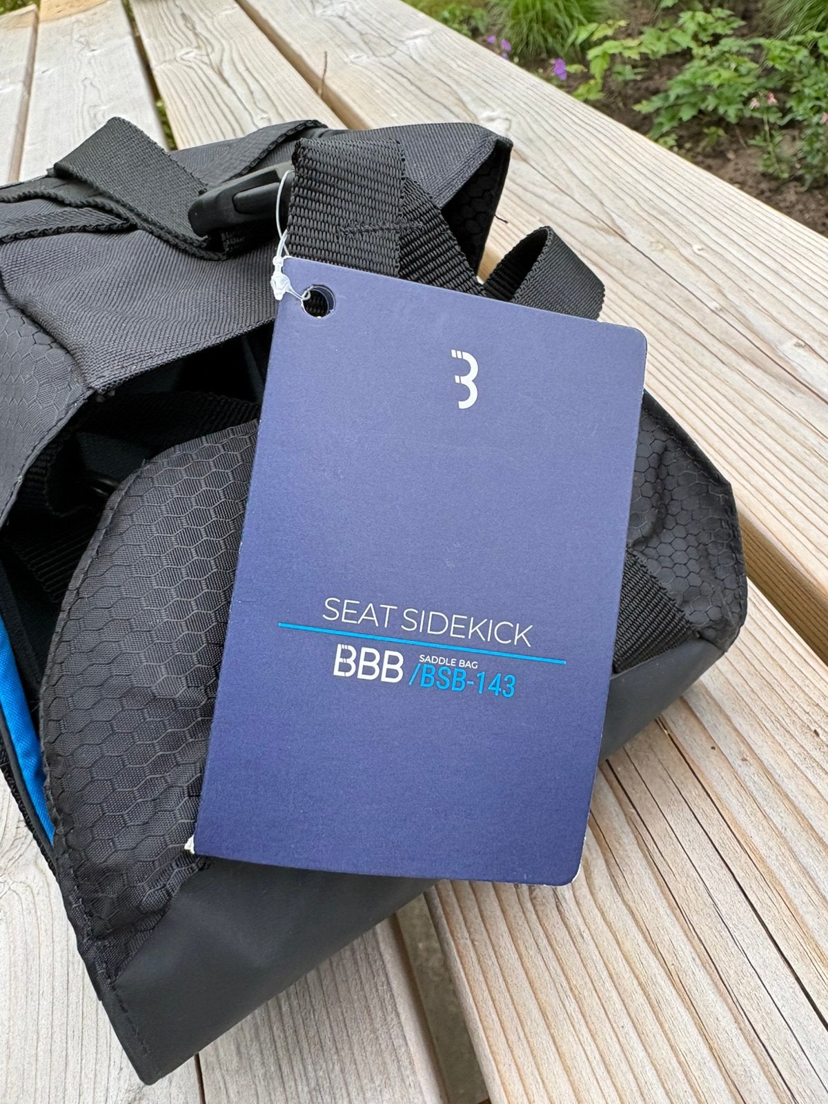 BBB Seat Sidekick zadeltas BSB-143 - Nieuw, Fietsen en Brommers, Fietsaccessoires | Fietstassen, Ophalen of Verzenden, Nieuw