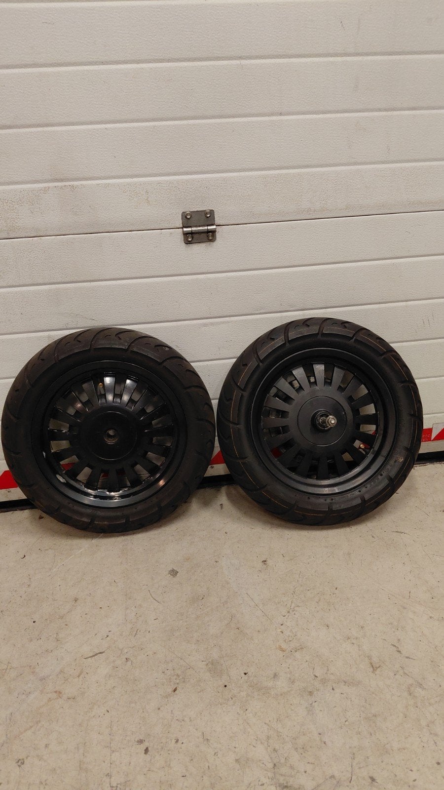 Riva,btc,agm,la souris,vespa look 12 inch velgenset, Ophalen of Verzenden, Nieuw