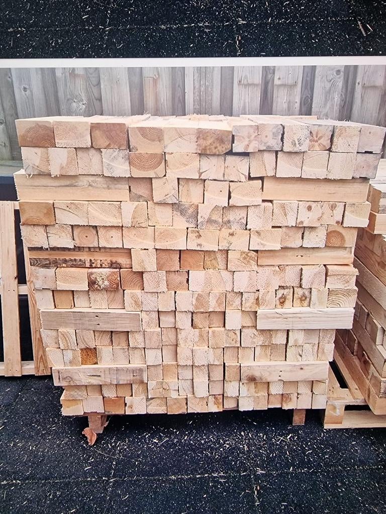 Een kuub kachelhout( zorg dat je straks lekker warm zit), Ophalen, Nieuw, Hout