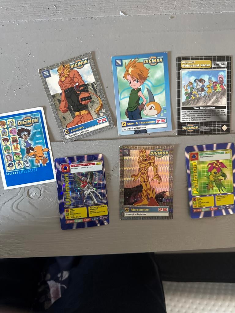 Digimon kaarten, Ophalen of Verzenden, Gebruikt