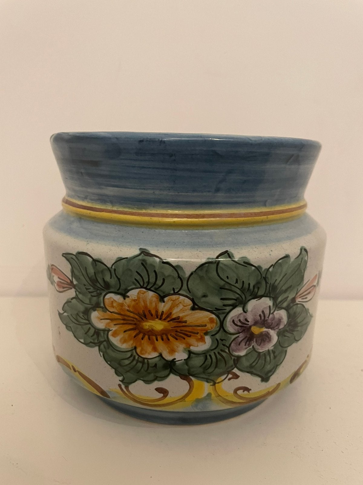 Vintage GRIFO DERUTA cachepot • Jaren 50/60 • Perfecte staat, Ophalen of Verzenden