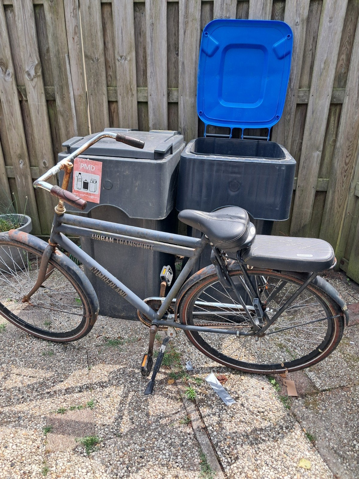 Kroegfiets stationsfiets, Ophalen, Gebruikt, Terugtraprem, Overige merken
