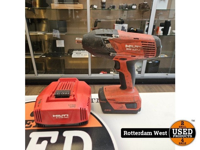 Incl accu en lader, Hilti, Zo goed als nieuw, Support@hilti.com, Hilti Corporation, Feldkircher Strasse 100, 
9494 Schaan
Liechtenstein