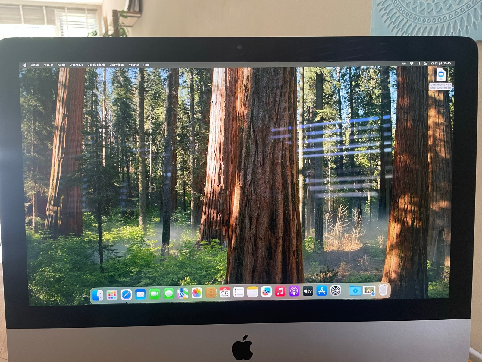iMac Retina 4K, 21.5-inch, 2019 met Magic Keyboard/Mouse, Ophalen, 2 tot 3 Ghz, IMac, Zo goed als nieuw