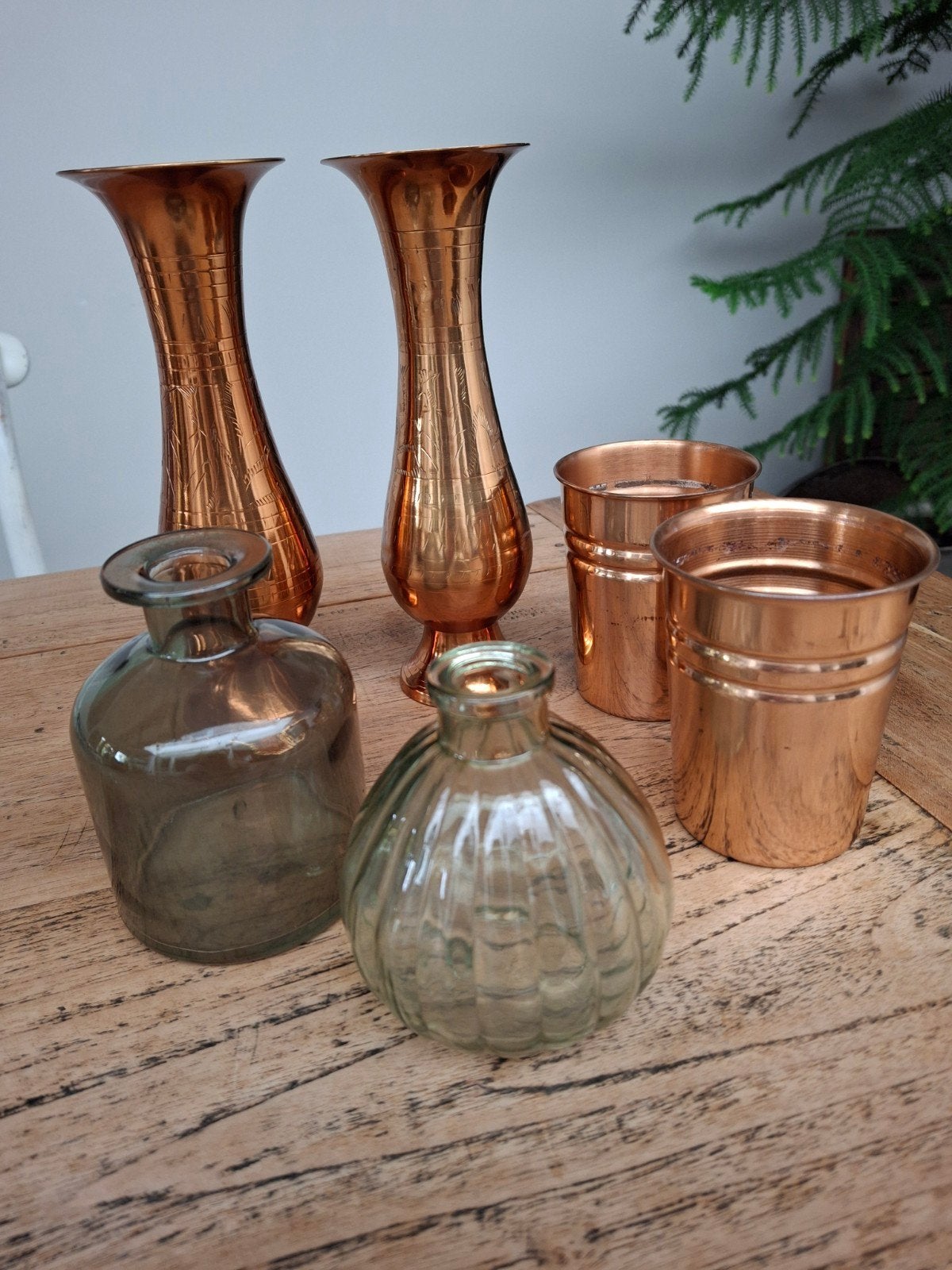 leuke vaasjes, Huis en Inrichting, Ophalen of Verzenden, Glas