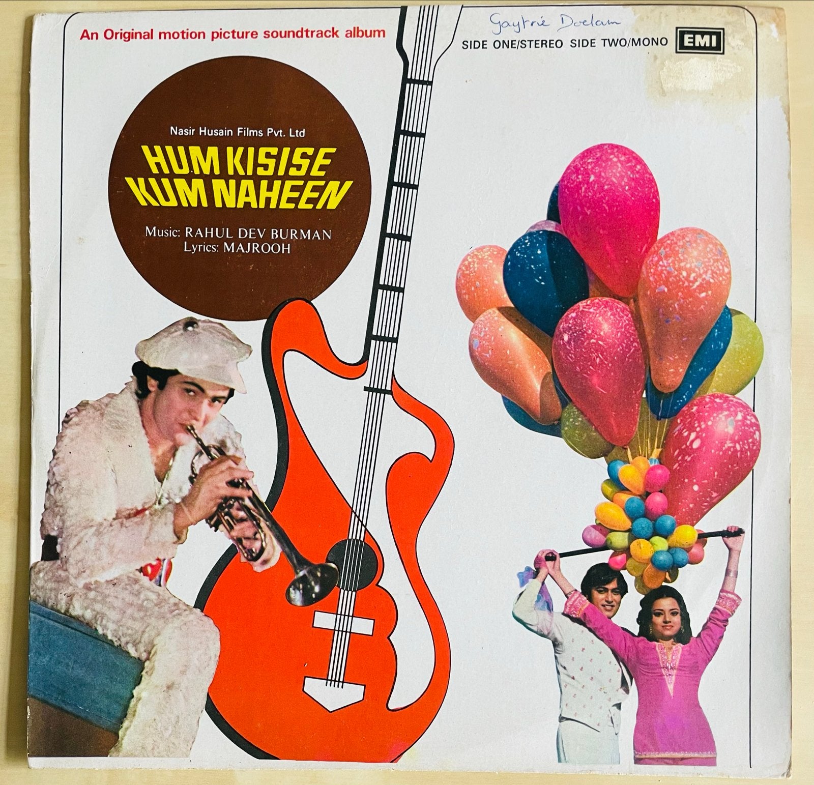 Hum Kisise Kum Naheen - Originele Soundtrack LP, LP, Originele persing, Ophalen of Verzenden, Zo goed als nieuw