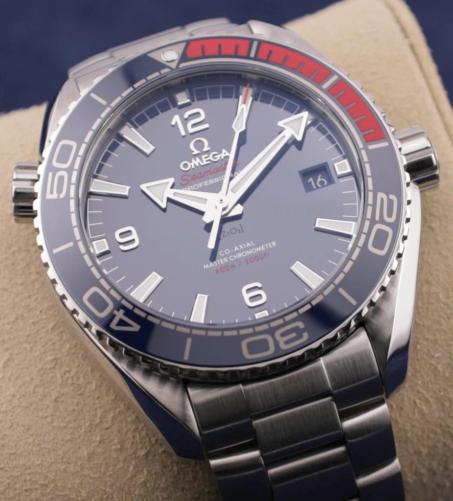 Omega Seamaster Planet Ocean 600M 522.32.44.21.03.001, Sieraden, Tassen en Uiterlijk, Horloges | Heren, Ophalen, Staal, Gebruikt