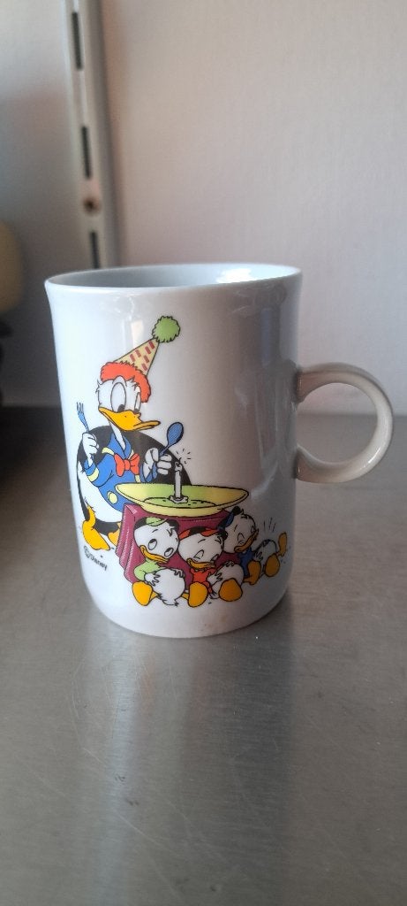 Donald Duck beker/mok (Z258-117), Verzamelen, Ophalen of Verzenden, Donald Duck, Zo goed als nieuw, Servies