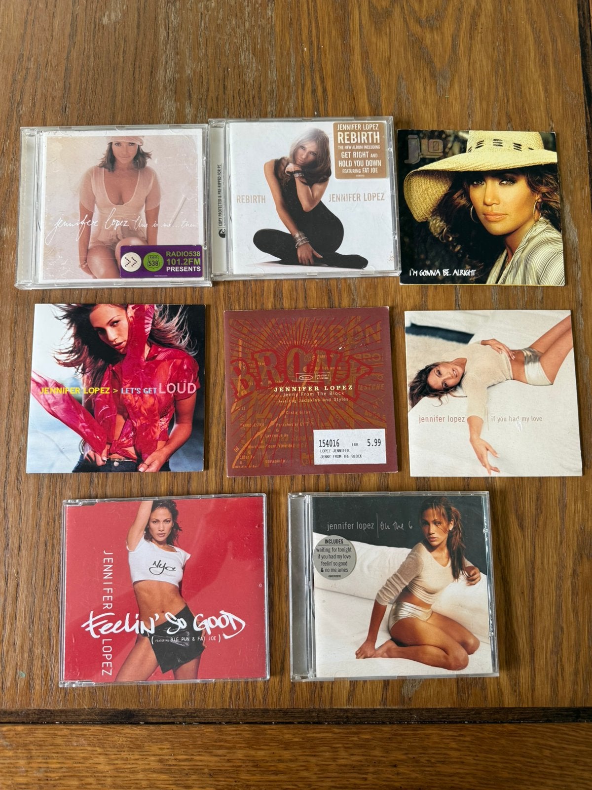 Jennifer Lopez JLo cds en singles, Ophalen of Verzenden, Zo goed als nieuw, Pop
