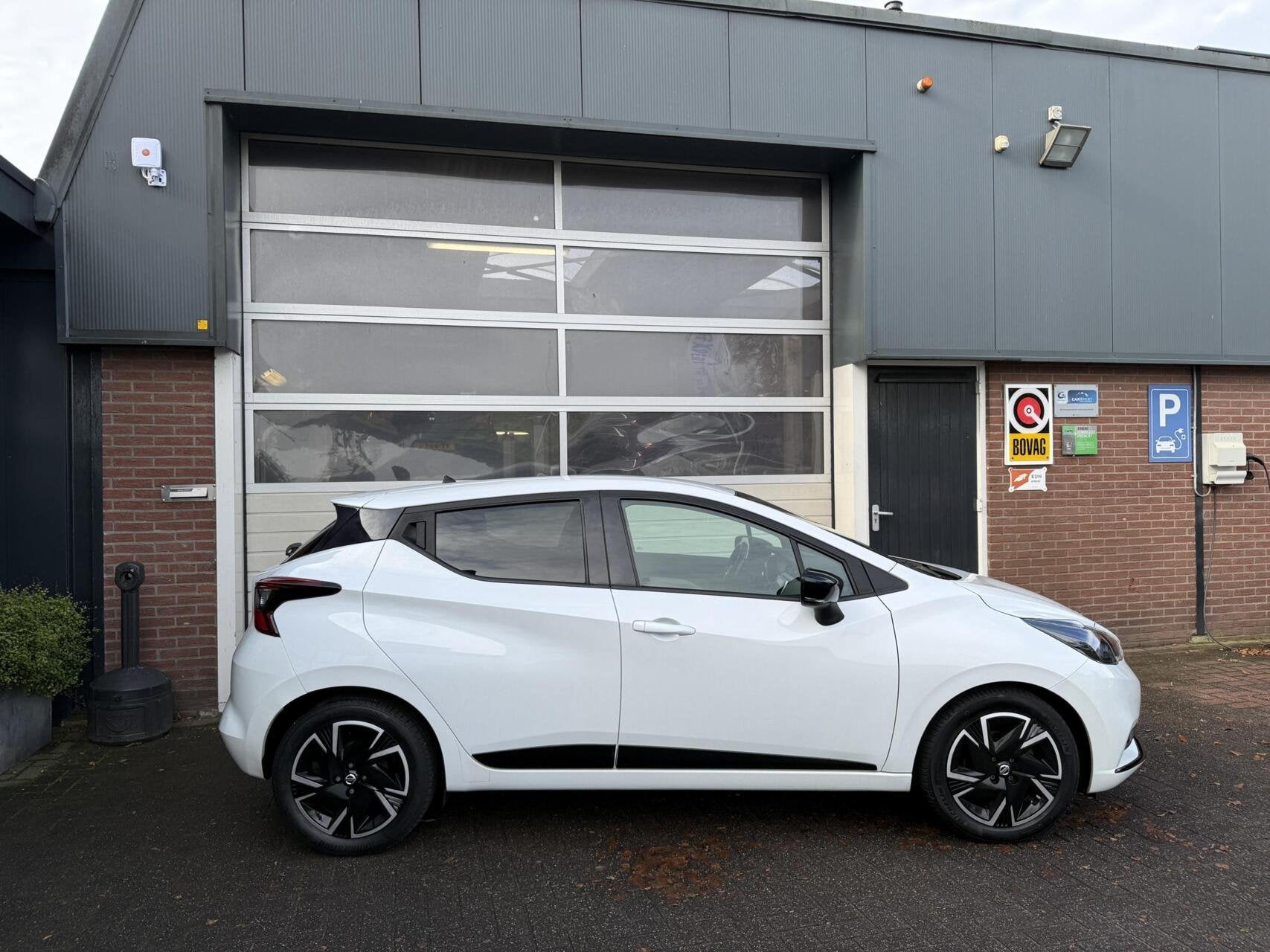 Nissan Micra 1.0 IG-T N-Design CARPLAY/NAVI *ALL-IN PRIJS*, Auto's, Voorwielaandrijving, 12 maanden, Stof, Wit