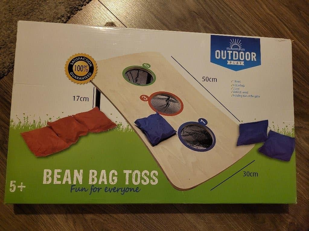 Bean Bag Toss spel – Outdoor Play – compleet, Ophalen, Nieuw