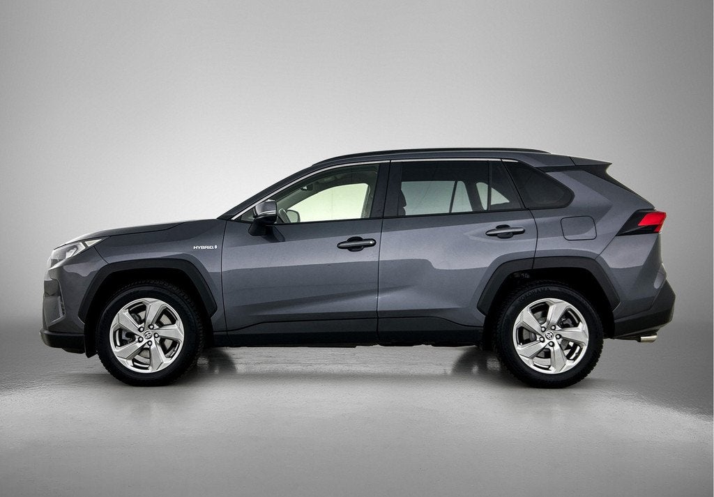 Toyota RAV4 2.5 Hybrid AWD Dynamic | BTW voertuig | Navigati, Auto's, Automaat, Stof, Gebruikt, 4 cilinders