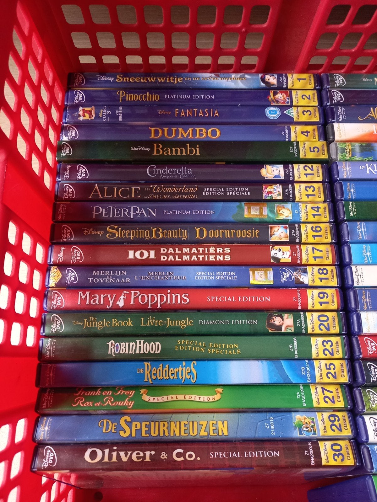Walt Disney classic verzameling origineel, Alle leeftijden, Ophalen of Verzenden, Zo goed als nieuw, Europees