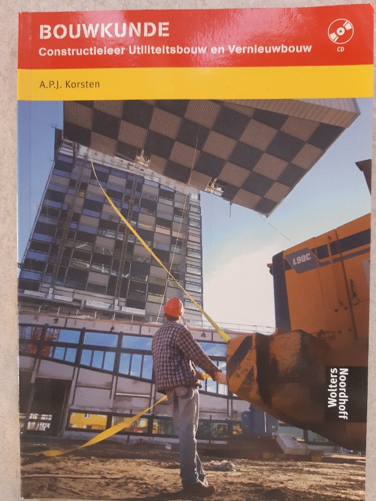 study constructieleer utiliteits- vernieuwbouw 90.01.15001.2, Noordhoff, Zo goed als nieuw, Alpha, HBO