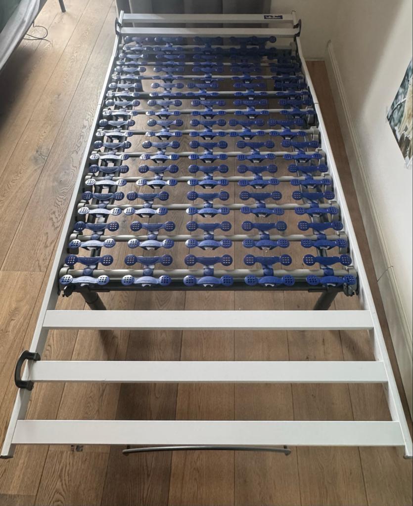 Lattenbodem 98x 210 cm Lattoflex, Ophalen, Eenpersoons, 210 cm, Hout