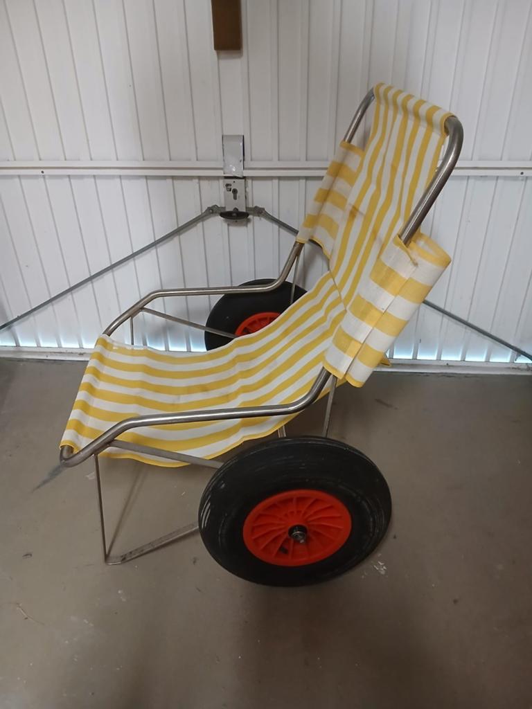 Strandrolstoel, Tuin en Terras, Ligbedden, Ophalen of Verzenden
