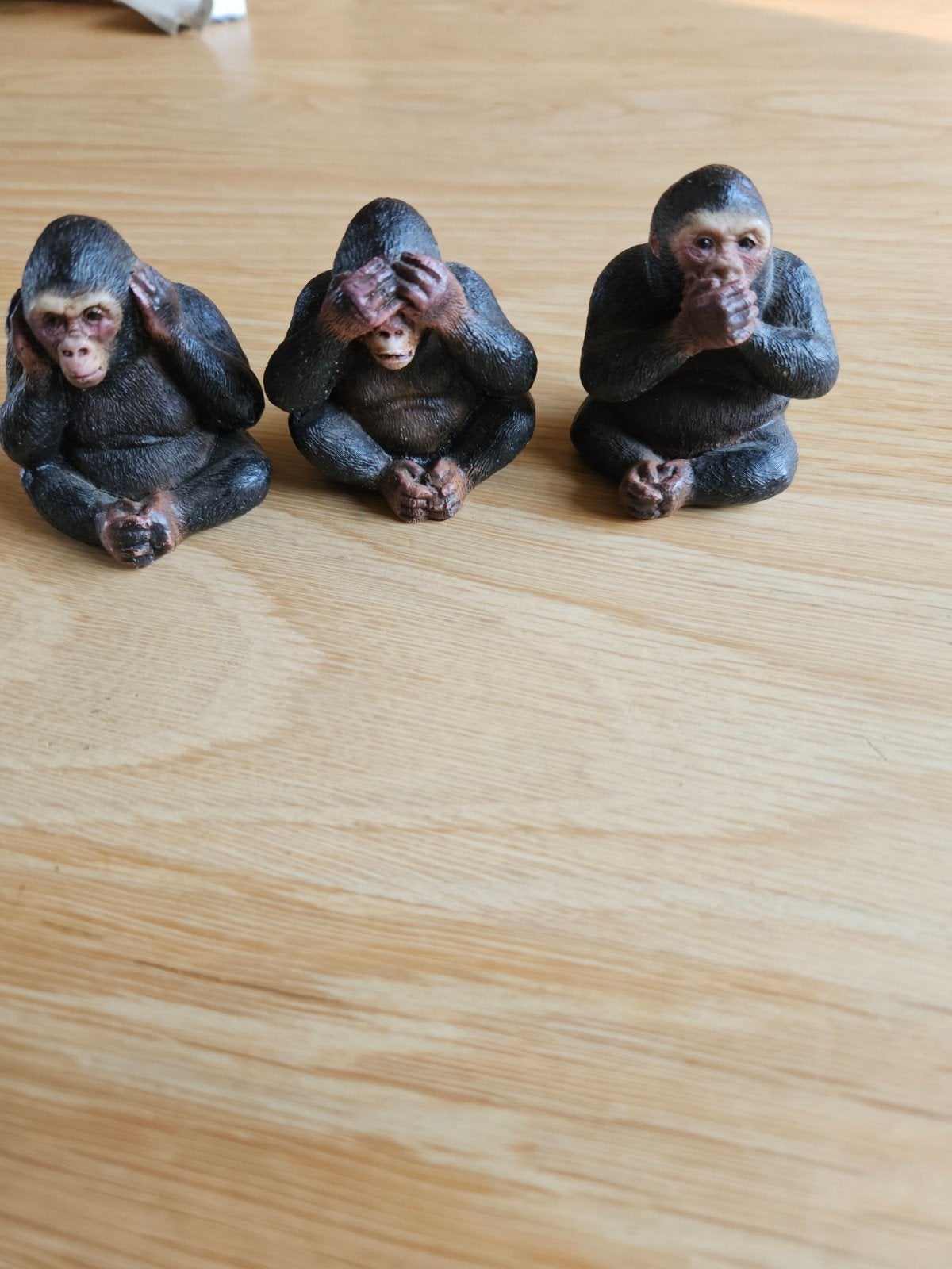 Horen, Zien en Zwijgen Apen, Ophalen of Verzenden, Gebruikt