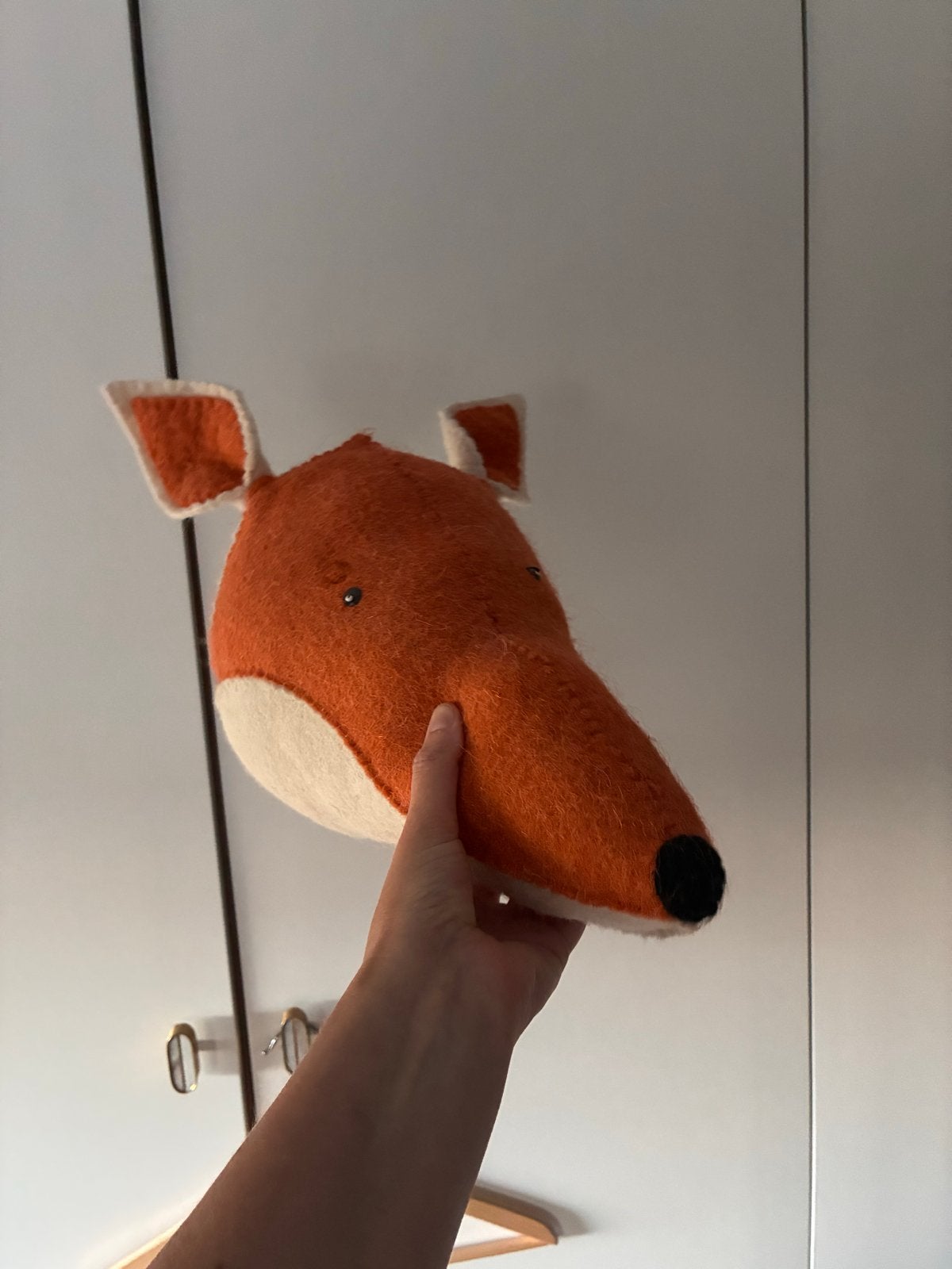 Wanddecoratie vosje van vilt - Sissy Boy, Ophalen of Verzenden, Zo goed als nieuw, Oranje, Textiel