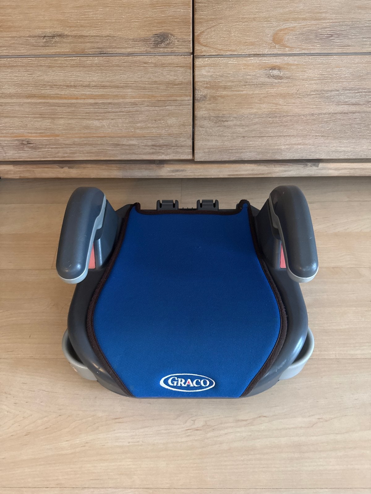 Graco kinderzitje/zitverhoger - Blauw, 15 t/m 36 kg, Ophalen of Verzenden, Graco, Gebruikt