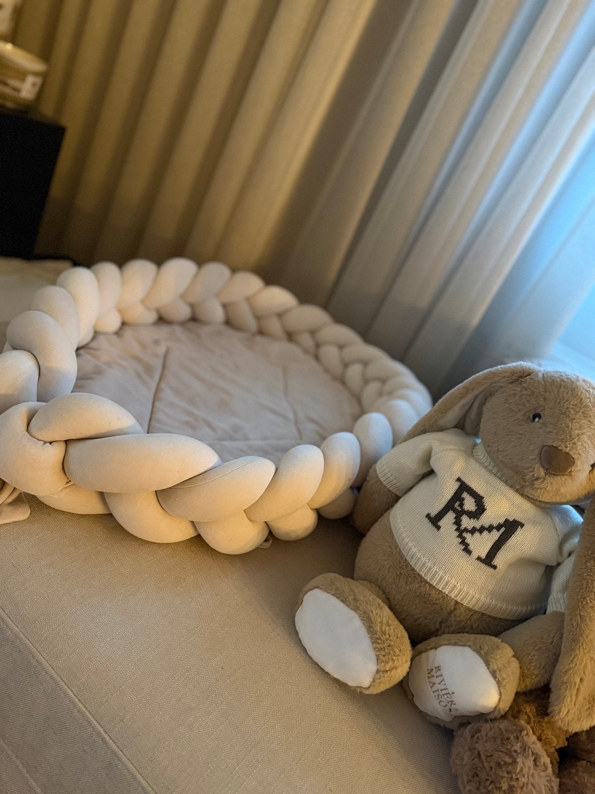 Babynest gevlochten van Babyluxurynl, Ophalen, Zo goed als nieuw, Overige typen