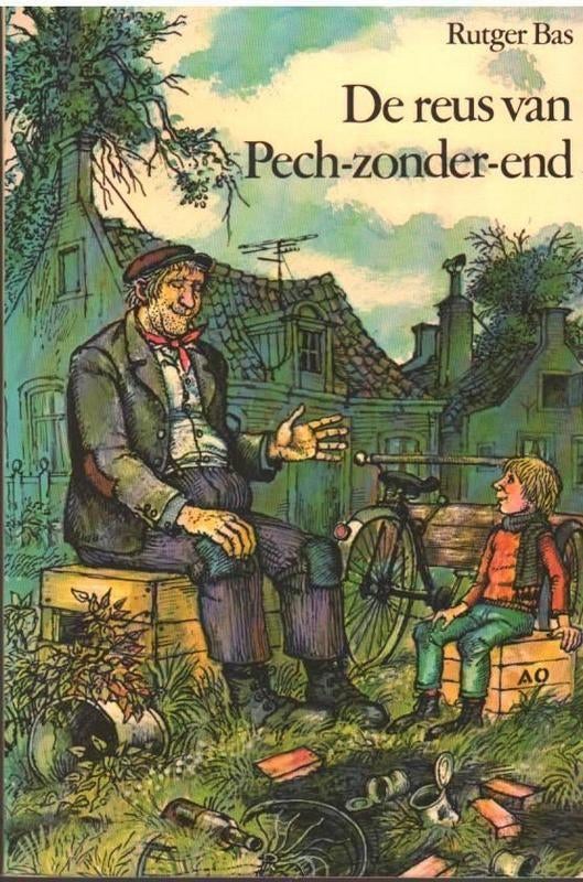 Rutger Bas # De reus van Pech-zonder-end., Boeken, Kinderboeken | Kleuters, Gelezen, 5 of 6 jaar, Fictie algemeen, Jongen of Meisje