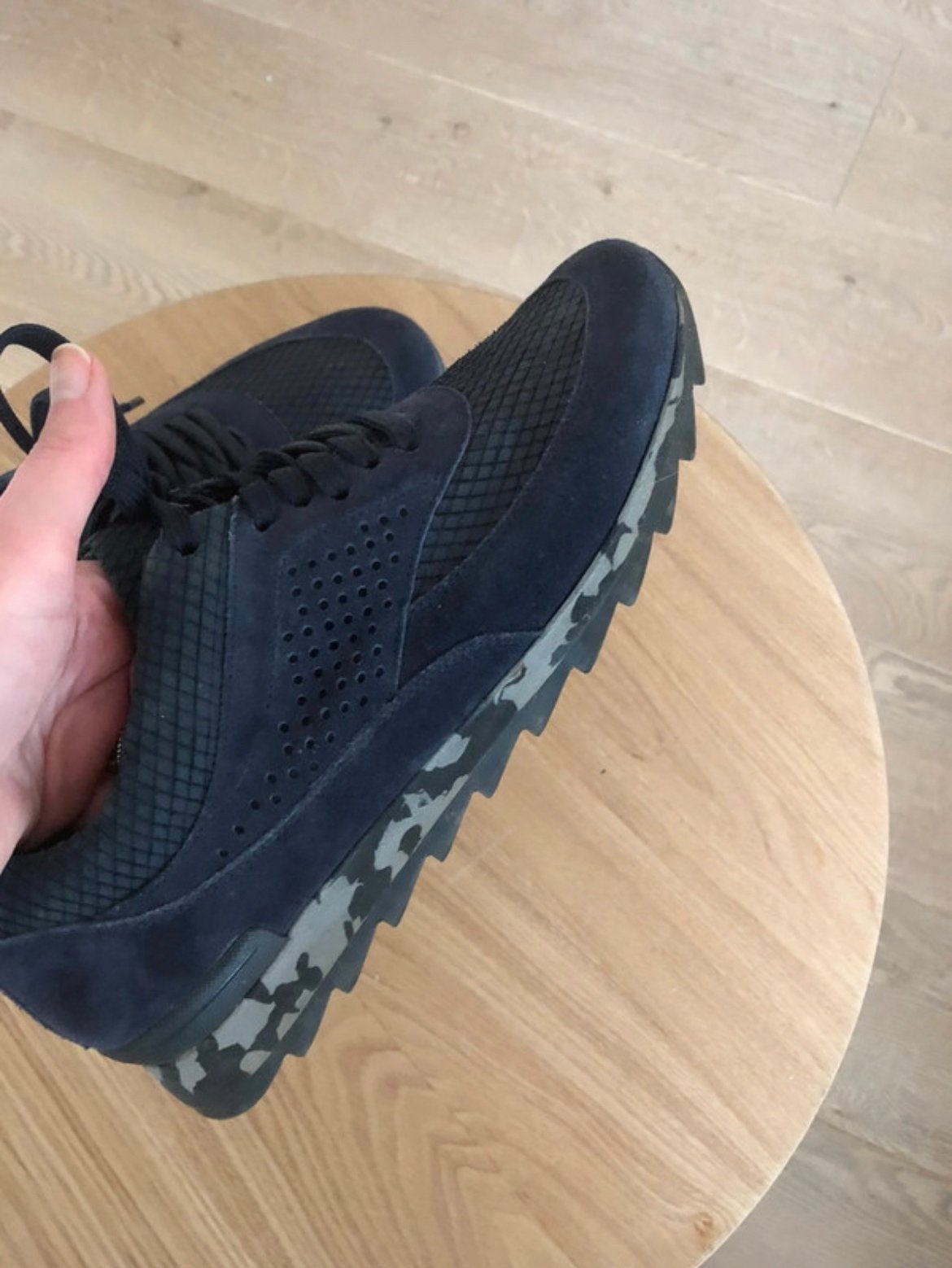 Blauw suede sneaker Kennel & Schmenger, Blauw, Ophalen of Verzenden, Sneakers of Gympen, Zo goed als nieuw